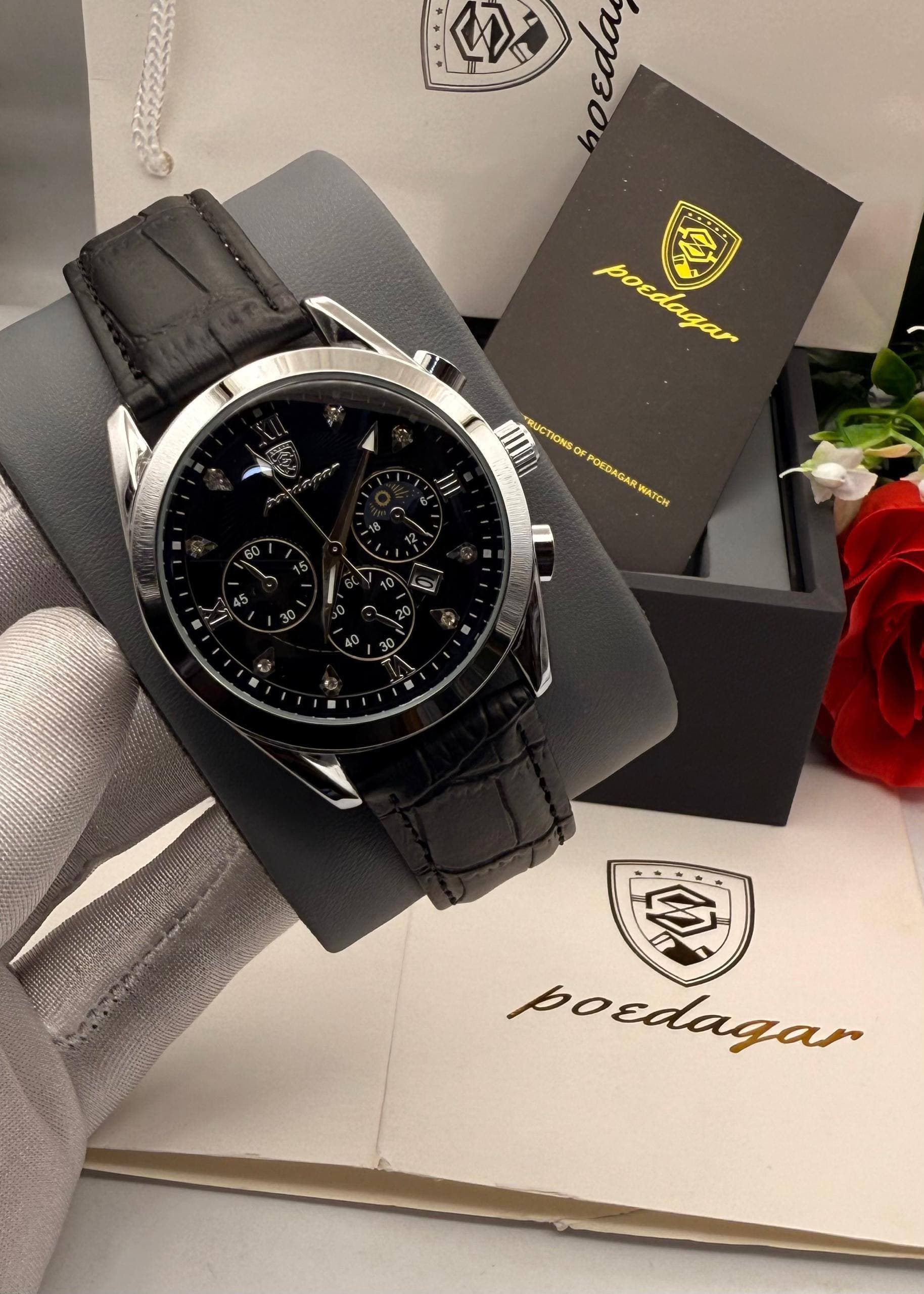 POEDAGAR LEATHER WATCH