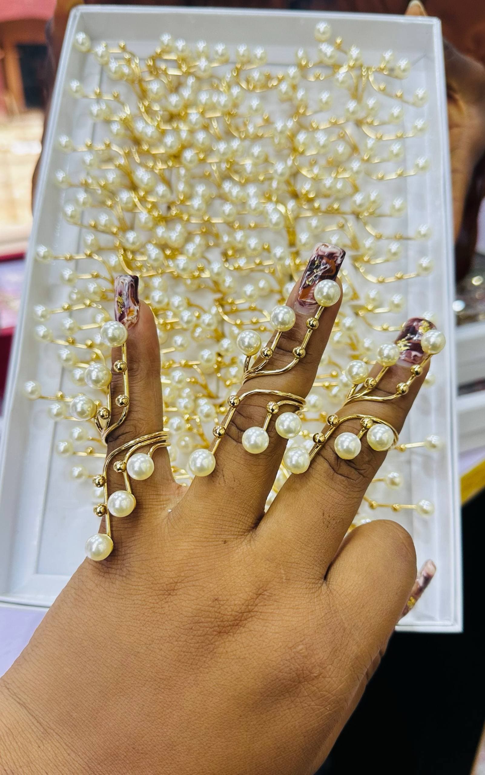 High fashion ring